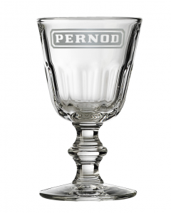 Pernod Etched Absinthe Glass